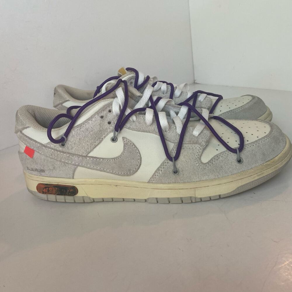 Nike Off White X Dunk Low Lot 18 Of 50 Shoes Men's Size 10